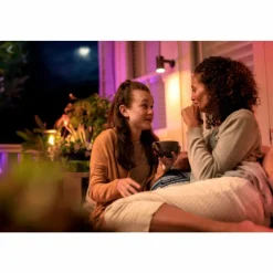 Luminaires Philips Spot, set de 3 de base Philips Hue Ambiance White & Color WACA Lily LED Noir, 1 lumière, Changeur de couleurs