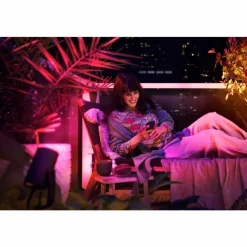 Luminaires Philips Spot, set d'extension Philips Hue Ambiance White & Color WACA Lily LED Noir, 1 lumière, Changeur de couleurs