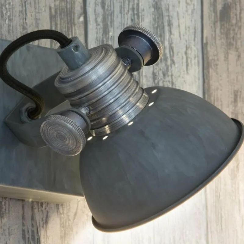 Luminaires Steinhauer Spot Steinhauer BROOKLY LED Gris, 1 lumière* Éclairage Led