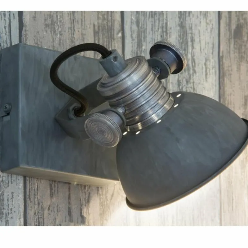 Luminaires Steinhauer Spot Steinhauer BROOKLY LED Gris, 1 lumière* Éclairage Led