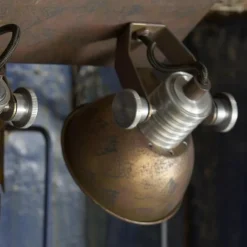 Luminaires Steinhauer Spot Steinhauer BROOKLY LED Brun, 2 lumières* Spots Et Projecteurs