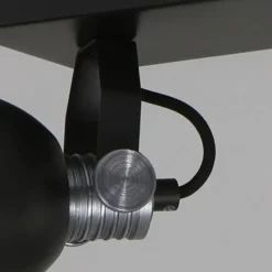 Luminaires Steinhauer Spot Steinhauer BROOKLY LED Noir, 2 lumières* Éclairage Led