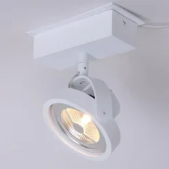 Luminaires Steinhauer Spot Steinhauer Mexlite LED Blanc, 1 lumière* Éclairage Led