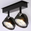 Luminaires Steinhauer Spot Steinhauer Mexlite LED Noir, 2 lumières* Spots Et Projecteurs