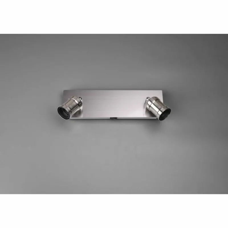 Luminaires Trio Spot Trio CARL Nickel mat, 2 lumières* Spots Et Projecteurs