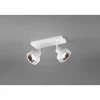 Luminaires Trio Spot Trio Leon LED Blanc, 2 lumières* Spots Et Projecteurs