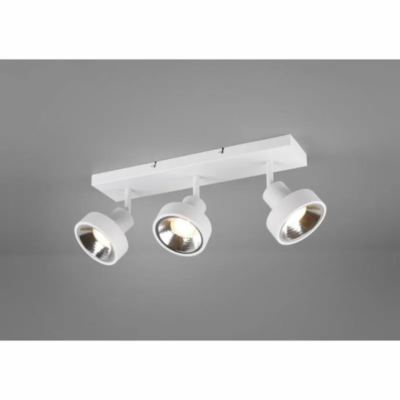 Luminaires Trio Spot Trio Leon LED Blanc, 3 lumières* Spots Et Projecteurs