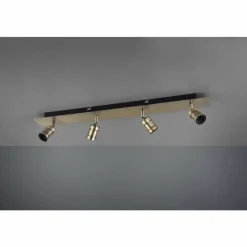 Luminaires Rustiques-Luminaires Trio Spot Trio Leuchten CARL Vieux laiton, 4 lumières