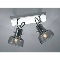 Luminaires Trio Spot Trio Leuchten KOLANI Chrome, 2 lumières