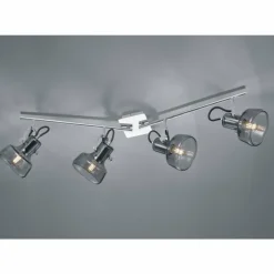 Luminaires Trio Spot Trio Leuchten KOLANI Chrome, 4 lumières