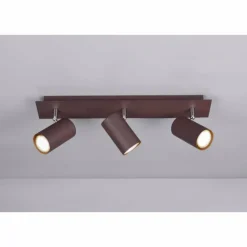 Luminaires Trio Spot Trio Leuchten MARLEY Rouille, 3 lumières* Spots Et Projecteurs