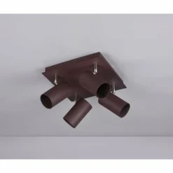 Luminaires Trio Spot Trio Leuchten MARLEY Rouille, 4 lumières* Spots Et Projecteurs