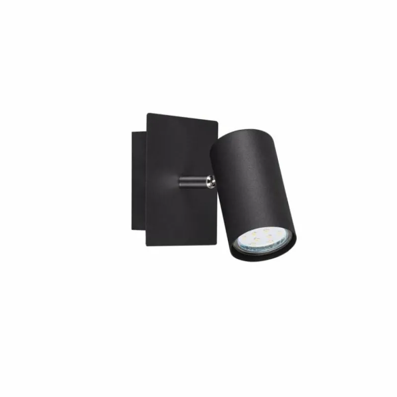 Luminaires Trio Spot Trio Leuchten MARLEY Noir, 1 lumière* Spots Et Projecteurs