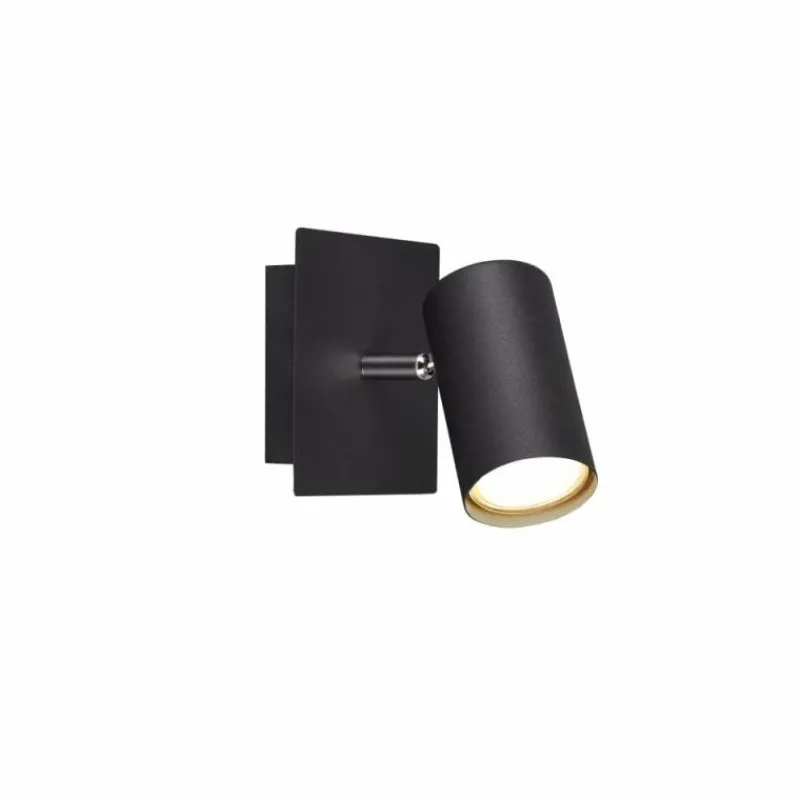 Luminaires Trio Spot Trio Leuchten MARLEY Noir, 1 lumière* Spots Et Projecteurs