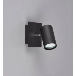 Luminaires Trio Spot Trio Leuchten MARLEY Noir, 1 lumière* Spots Et Projecteurs