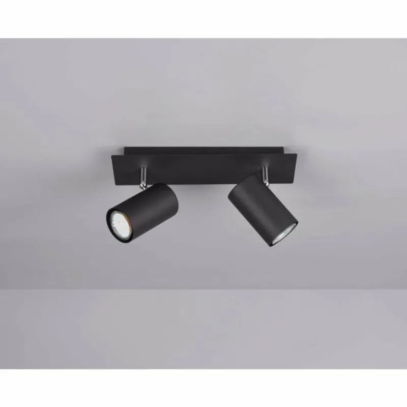 Luminaires Trio Spot Trio Leuchten MARLEY Noir, 2 lumières* Spots Et Projecteurs