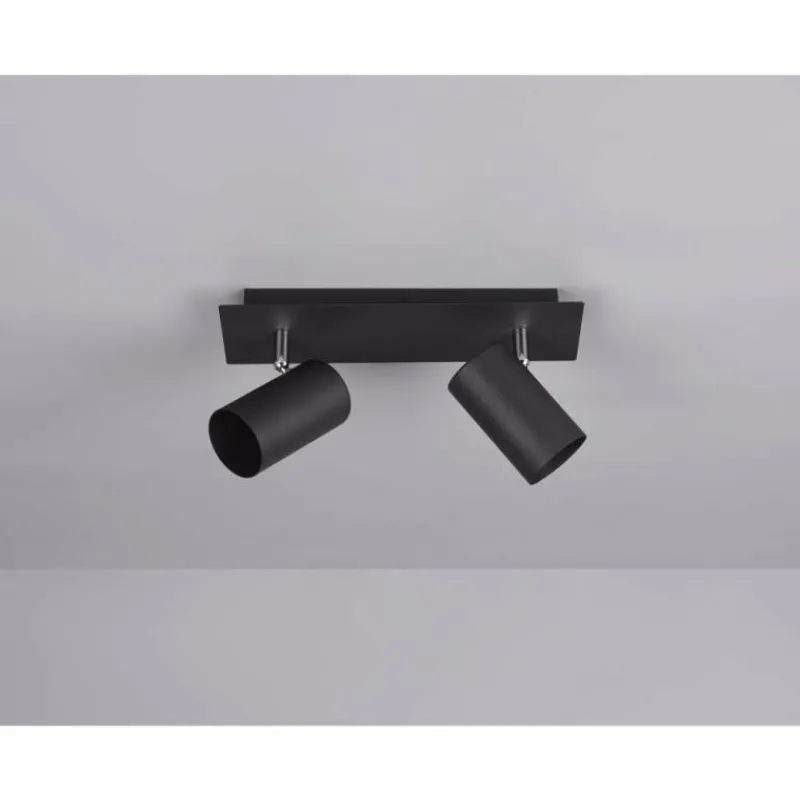 Luminaires Trio Spot Trio Leuchten MARLEY Noir, 2 lumières* Spots Et Projecteurs