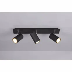 Luminaires Trio Spot Trio Leuchten MARLEY Noir, 3 lumières* Spots Et Projecteurs