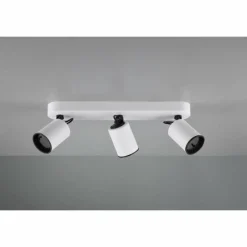 Lampes Industrielles-Luminaires Trio Spot Trio Leuchten PAGO Blanc, 3 lumières