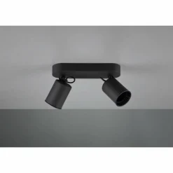 Lampes Industrielles-Luminaires Trio Spot Trio Leuchten PAGO Noir, 2 lumières