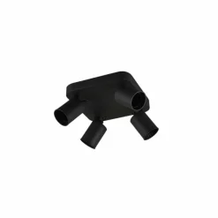 Lampes Industrielles-Luminaires Trio Spot Trio Leuchten PAGO Noir, 4 lumières