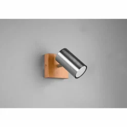 Lampes En Bois-Luminaires Trio Spot Trio Marley Bois clair, 1 lumière