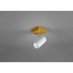 Lampes En Bois-Luminaires Trio Spot Trio Marley Bois clair, 1 lumière
