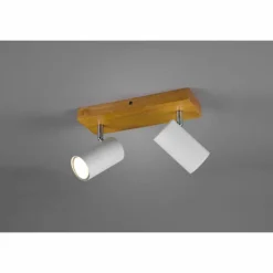 Lampes En Bois-Luminaires Trio Spot Trio Marley Bois clair, 2 lumières