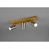 Lampes En Bois-Luminaires Trio Spot Trio Marley Bois clair, 3 lumières