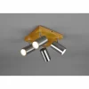 Lampes En Bois-Luminaires Trio Spot Trio Marley Bois clair, 4 lumières