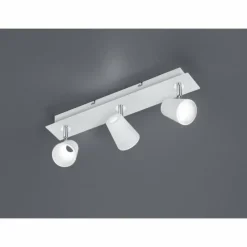 Luminaires Rustiques-Luminaires Trio Spot Trio NARCOS LED Blanc, 3 lumières