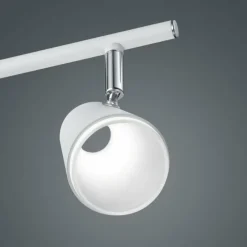 Luminaires Rustiques-Luminaires Trio Spot Trio NARCOS LED Blanc, 4 lumières