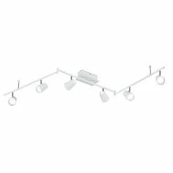 Luminaires Rustiques-Luminaires Trio Spot Trio NARCOS LED Blanc, 6 lumières