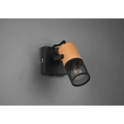 Lampes Vintages & Rétros-Luminaires Trio Spot Trio Tosh LED Noir, 1 lumière