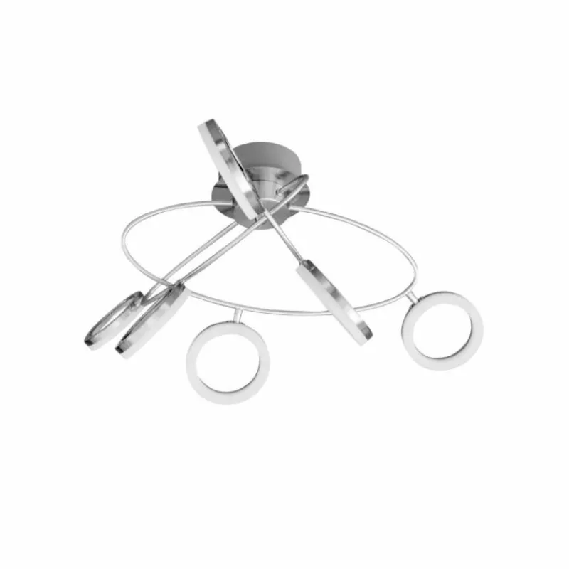 Luminaires Wofi Spot Wofi SCARLETT LED Nickel mat, 6 lumières* Éclairage Led