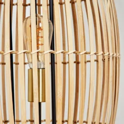 Lampes Dorées-hofstein Staby Lampadaire Or, Noir, 3 lumières