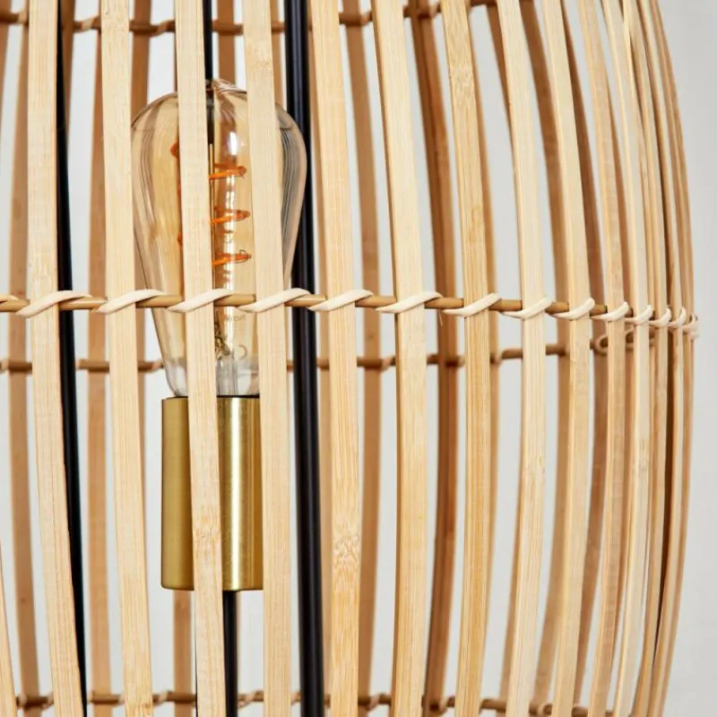 Lampes Dorées-hofstein Staby Lampadaire Or, Noir, 3 lumières