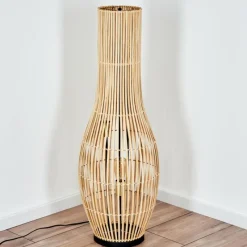 Lampes Dorées-hofstein Staby Lampadaire Or, Noir, 3 lumières