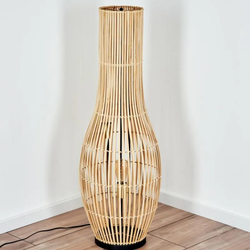 Lampes Dorées-hofstein Staby Lampadaire Or, Noir, 3 lumières