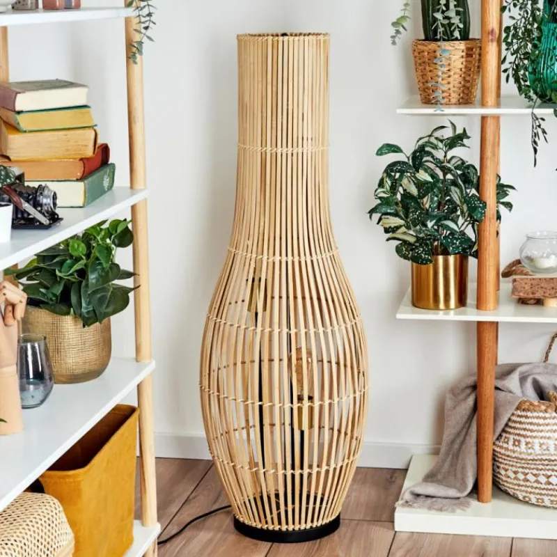 Lampes Dorées-hofstein Staby Lampadaire Or, Noir, 3 lumières