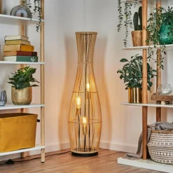 Lampes Dorées-hofstein Staby Lampadaire Or, Noir, 3 lumières