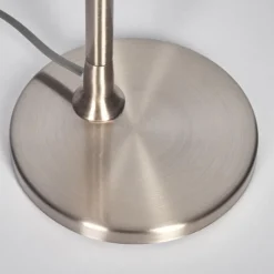 hofstein Stampen Lampe à poser Nickel mat, 1 lumière