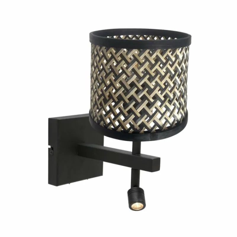 Luminaires Steinhauer Stang Applique murale LED Noir, 2 lumières* Éclairage Led