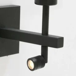 Luminaires Steinhauer Stang Applique murale LED Noir, 2 lumières* Éclairage Led
