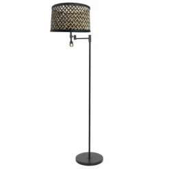 Luminaires Steinhauer Stang Lampadaire Noir, 1 lumière* Lampadaires Et Lampes Sur Pied