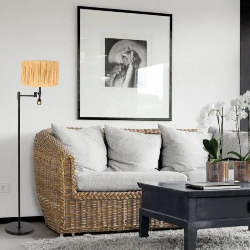 Luminaires Steinhauer Stang Lampadaire LED Noir, 2 lumières* Éclairage Led