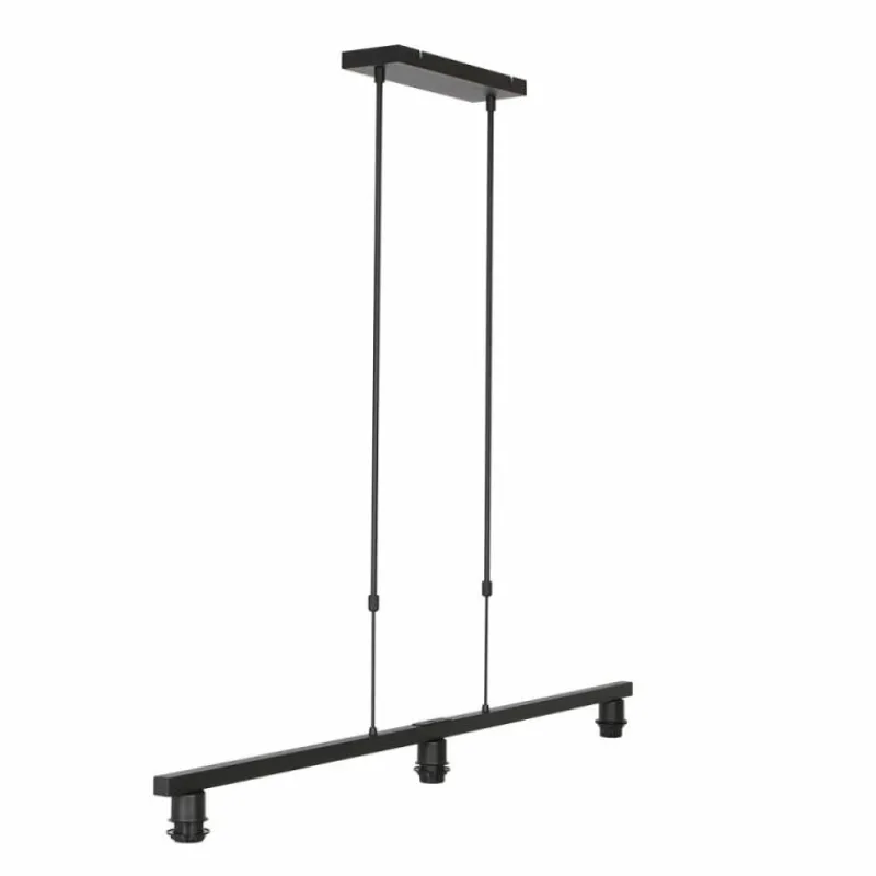 Luminaires Steinhauer Stang Suspension Noir, 3 lumières* Suspensions