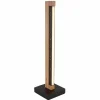 Lampes En Bois-Luminaires Globo Lighting Starla Lampe à poser LED Brun foncé, Noir, 1 lumière