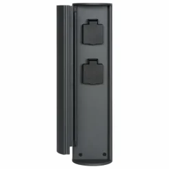 Luminaires Lucide Steckdose Prises électriques d'extérieur Anthracite