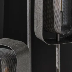 hofstein Stehleuchte Lampadaire Anthracite, 3 lumières* Lampadaires Et Lampes Sur Pied